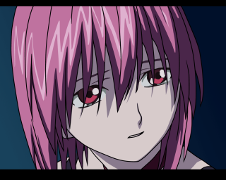 Pink haired girl red eyes 5 - red eye free wallpaper