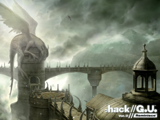 Bridge dragon bird cloud mountains - cryengine free wallpaper for desktop