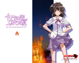 Girl dress fire hands on - a fire free wallpaper