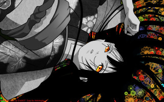 Alice kimono flowered background anime - outfit free wallpaper