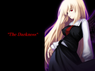 Blonde girl black dress red 3 - a red tie free wallpaper