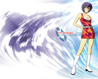 Woman bluewave redwhite sign purplehair - a blue wave free wallpaper