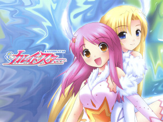 Anime girls pink hair white 2 - the other free wallpaper