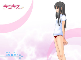Ayako rokkaku girl pink gym - a short skirt free wallpaper for desktop