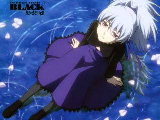 Woman purple dress laying arms - free dark wallpaper