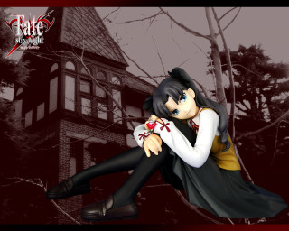 Ayako rokkaku creepy hug house - ufotable free wallpaper