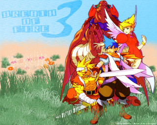 Cartoon characters dragon bird album - a group of cartoon characters free wallpaper