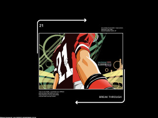 Tennis player comic panel sportswear - a tennis racket free wallpaper