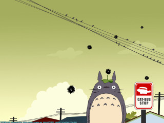 Cartoon stop sign cat car - chiho aoshima free wallpaper