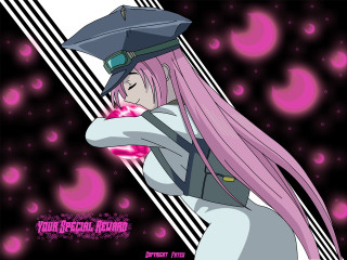 Pink hair girl hat heart - a pink heart free wallpaper