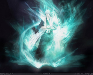 Baioken eishun hologram kimono magic - design free wallpaper