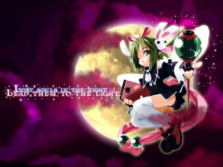 Anime gothic moonlight fireflies greenhair - firefly free wallpaper