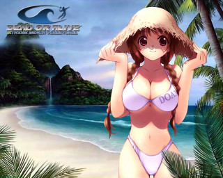 Beach bikini hat palm trees - palm tree free wallpaper