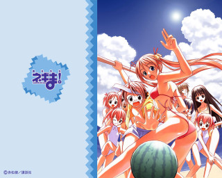 Beachwatermelon girls bikinis sky sun - bikinis free wallpaper