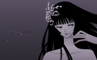 Woman tiara longhair starrysky smile - diamond free wallpaper