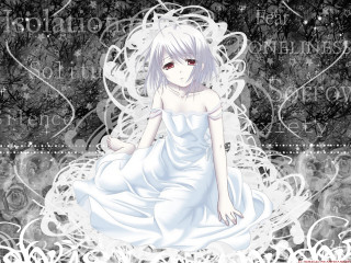 Alice prin white dress gears - background free wallpaper for desktop