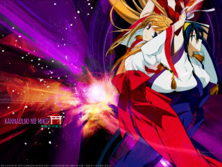 Anime girl red dress purple - space art free wallpaper