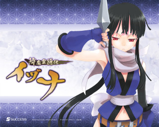Woman knife pattern ninja portrait - her hand and a background free wallpaper