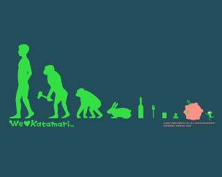Primitivism silhouette man woman hammer - a diagram free wallpaper