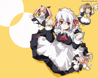 White hair black clothes anime - black clothes free wallpaper
