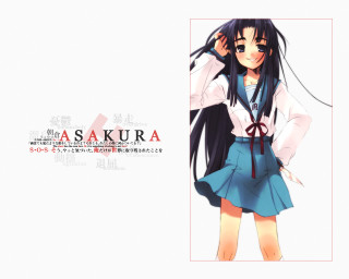 Girl kyoto remodernism ayuako ryouko - a red tie free wallpaper
