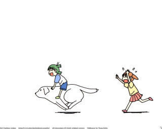 Cartoon girls horse running yayoi - hint of yayoi kasuma free wallpaper