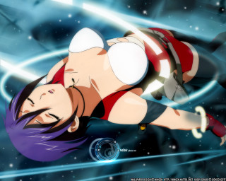 Space heroine tennis flying anime - a tennis racket free wallpaper