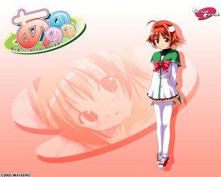 Girl shortdress pinkbackground cartoon aya - net art free wallpaper