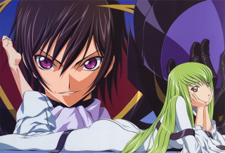 Anime couple bed hands up - a bed together free wallpaper