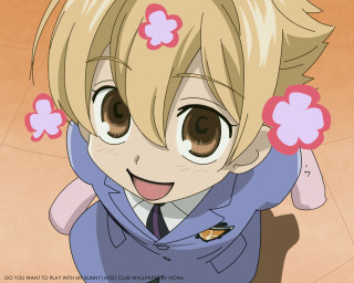 Blonde blu suit flower cute - their hair free wallpaper