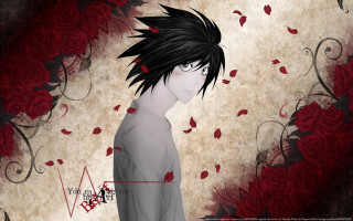 Black hair rose wallflower gothic - red rose free wallpaper