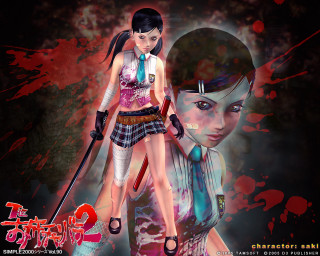 Girl sword shirt tie blood - a shirt free wallpaper