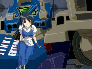 Ayako rokkaku anime character robot - mecha free wallpaper