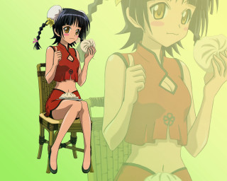 Ayako rokkaku cartoon cupcake doll - a cartoon character holding free wallpaper