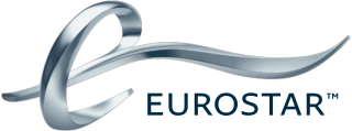 Eurostar logo curved silver wave - silver free wallpaper