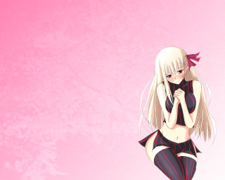Chizuko yoshida blonde pink background - outfit free wallpaper