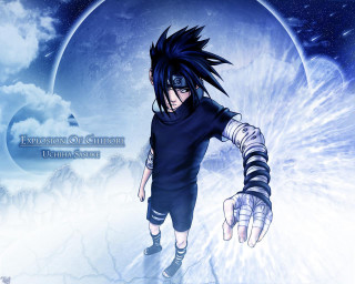 Blackhair blueeyes astronaut fullmoon night - a blue sky free wallpaper