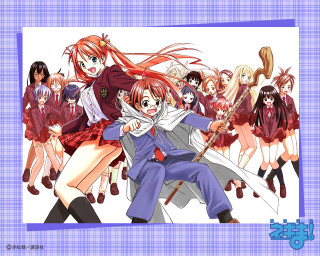 Anime girls long hair sword 5 - the other holding free wallpaper