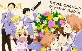 Group people flowers cartoon cellphone - a group of people free wallpaper for desktop