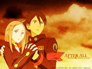 Anime couple cloudy sky dusk - armin hansen free wallpaper