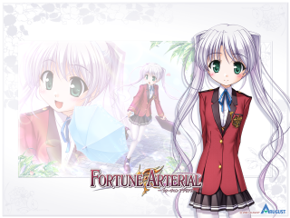 White haired green eyed anime - a red jacket free wallpaper