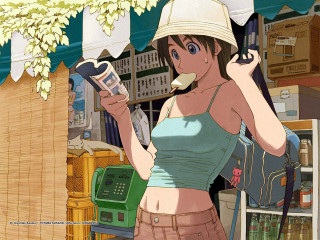Woman hat cellphone bag precisionism - a woman in a hat free wallpaper