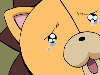 Sad bear derf furry lineart - lineart free wallpaper