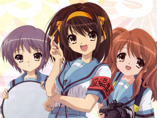 Anime girls camera mirror rayonism - the other holding free wallpaper