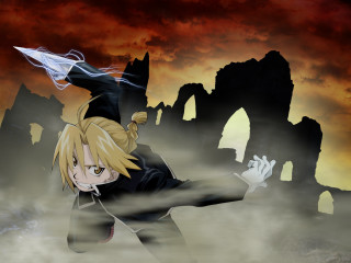Anime elfric gothic blackout white - a white tail free wallpaper