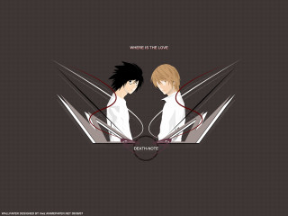 Anime couple checkered gradient halftone - a wallpaper background free wallpaper