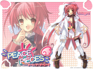 Redhair girl pinkbackground peacesign pixelart - red hair free wallpaper