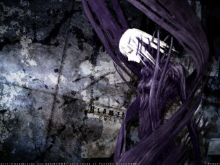 Creepy purple haired gothic forest - purple hair free wallpaper for desktop