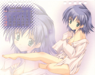 Calendar girl boy june ayako - a girl and a boy free wallpaper
