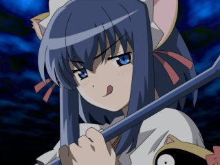 Ayako rokkaku creepy anime sword - furry free wallpaper